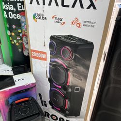 New Bluetooth Wireless Portable Speaker With 20000 Watts, Microphone And Remote Included ! Just $50 Down 