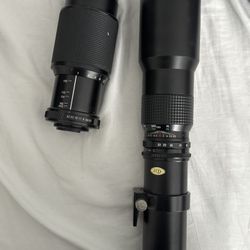 Vintage Canon Camera Lenses 