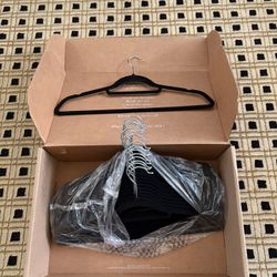 Black Velvet Clothes Hangers