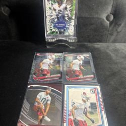 Will Johnson Numbered 12/12 R/C + More : Arizona Cardinals 