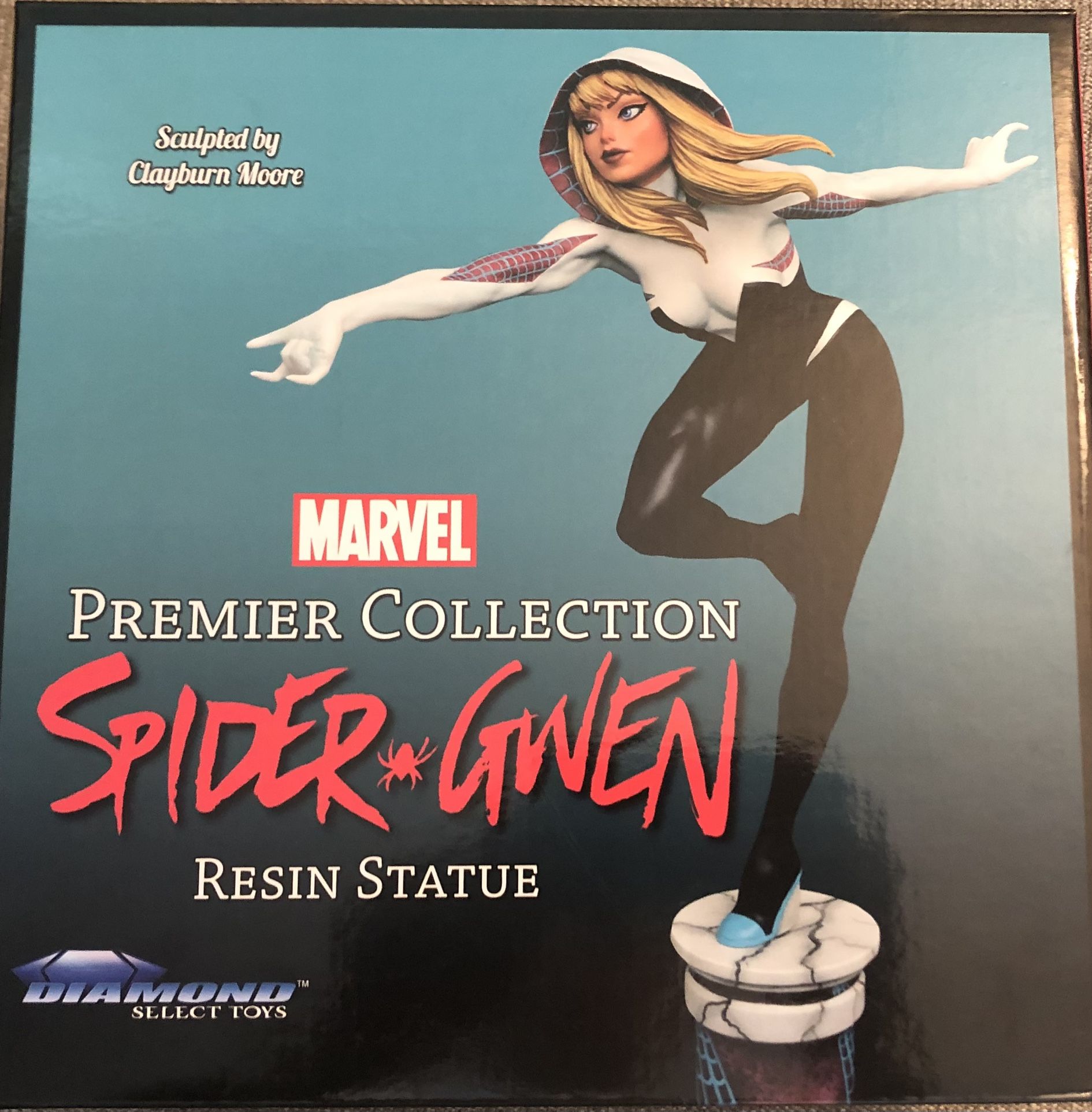 Marvel Premier Collection Spider-Gwen Statue 12 inch Diamond Select
