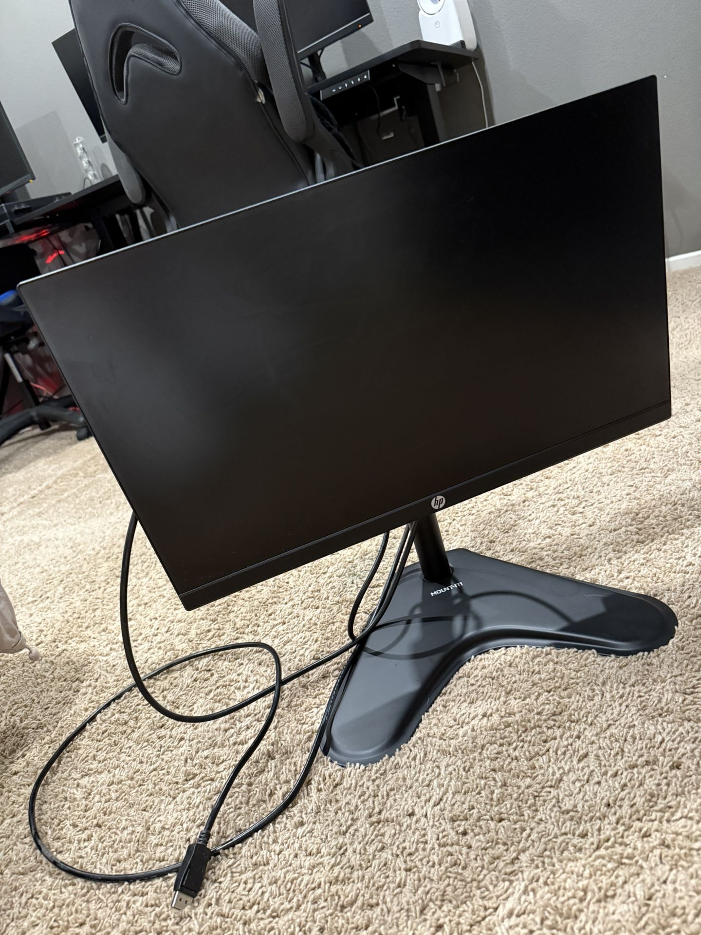 HP Monitor With Mount