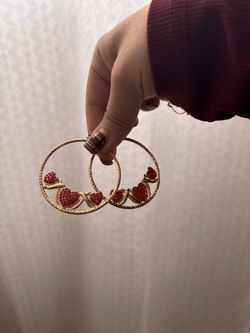 red heart hoops 