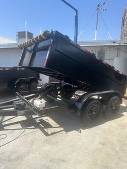 10x8x2 heavy Duty Dump 12,000 Gvw