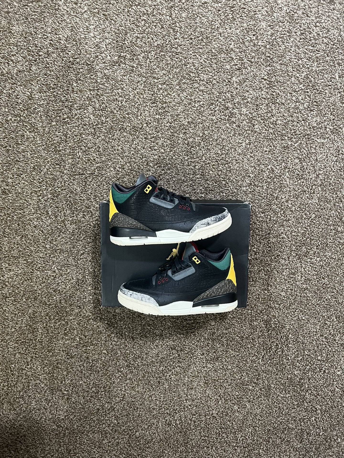 Jordan 3 Animal Instinct Size 3.5