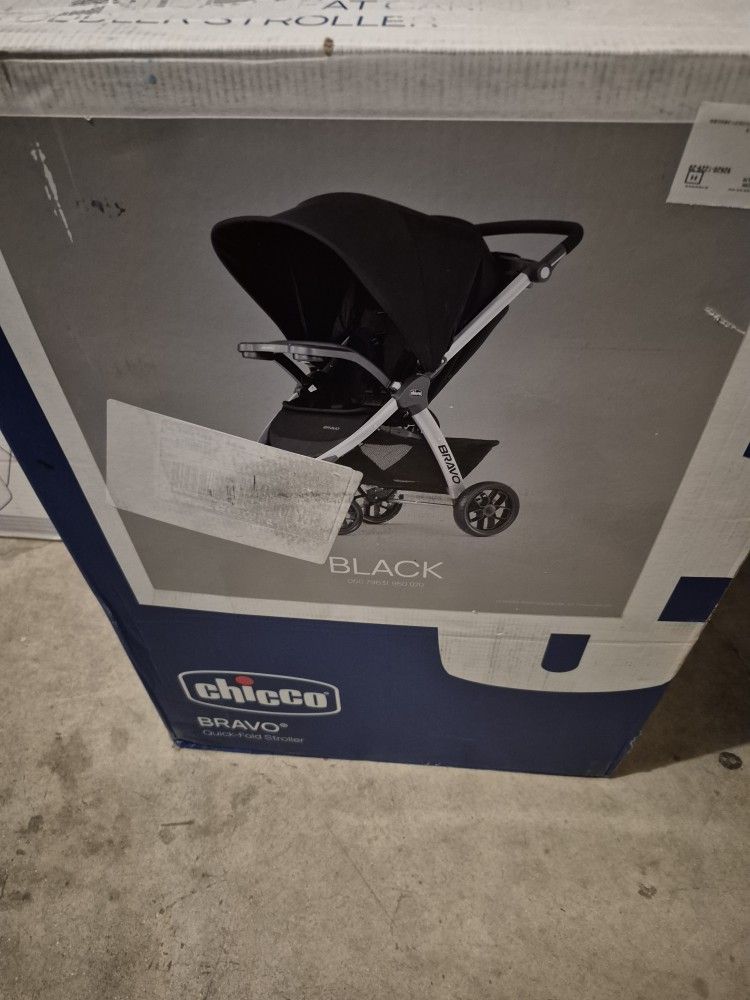 Chicco Bravo Quick Fold Stroller- NEW