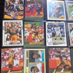 21 Rams Football Cards Good Condition 