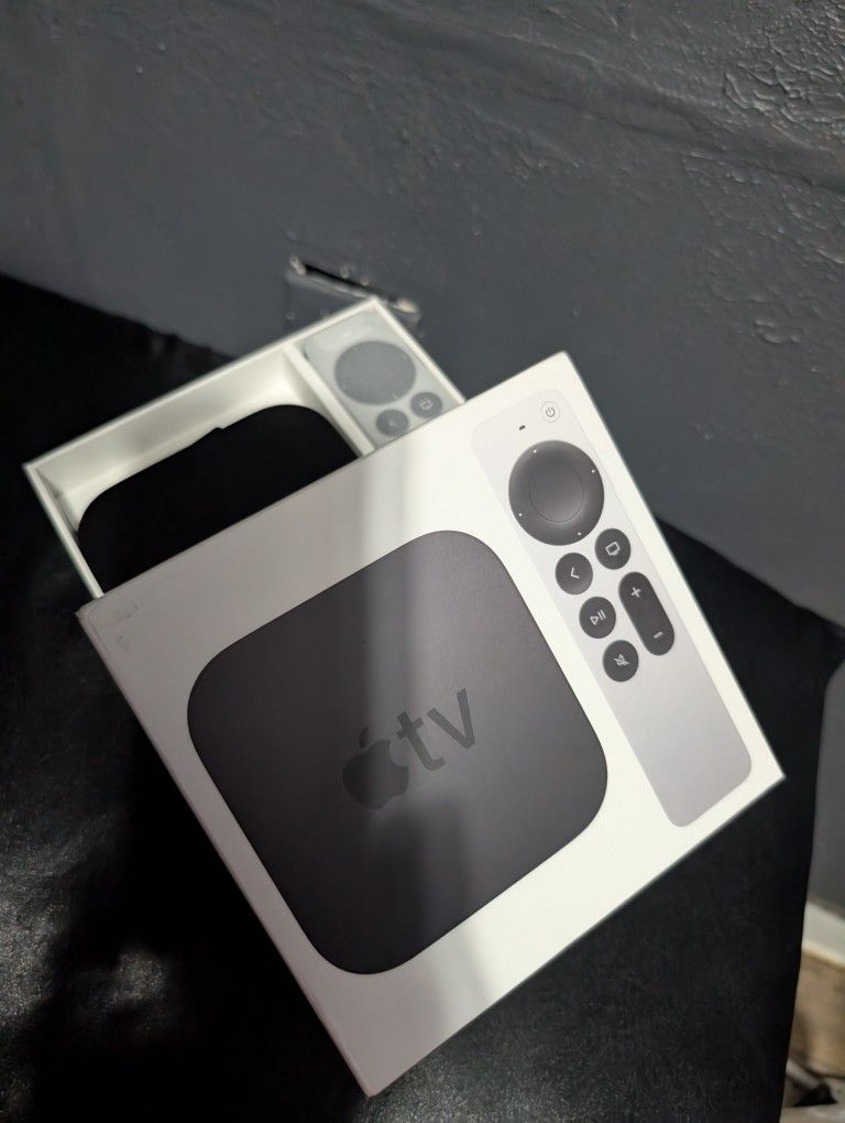 Brand New in the box Black Apple TV 32gb 4k Streaming Device