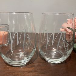 Couples Wine Glasses