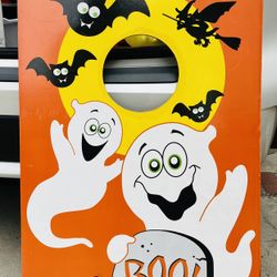 Large Halloween Cornhole Bean Bag Toss
