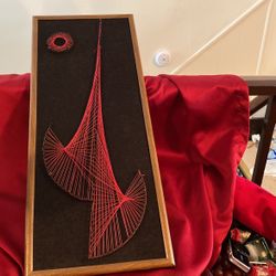1970 Hand Crafted String Art