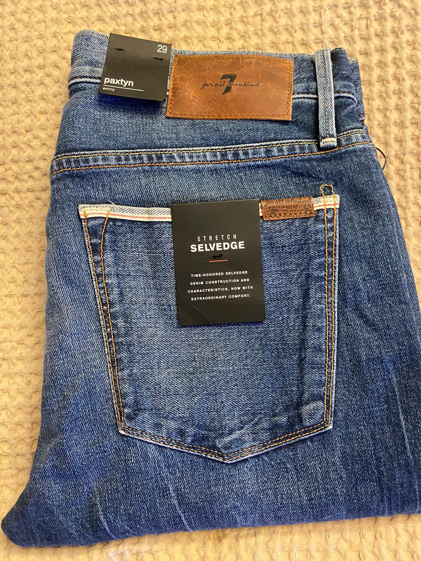 Men’s 7 For Mankind Paxtyn Skinny Jeans 