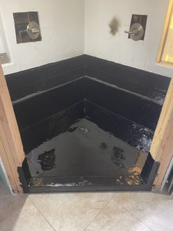 Chapopote Hotmops Waterproofing, Shower Pans