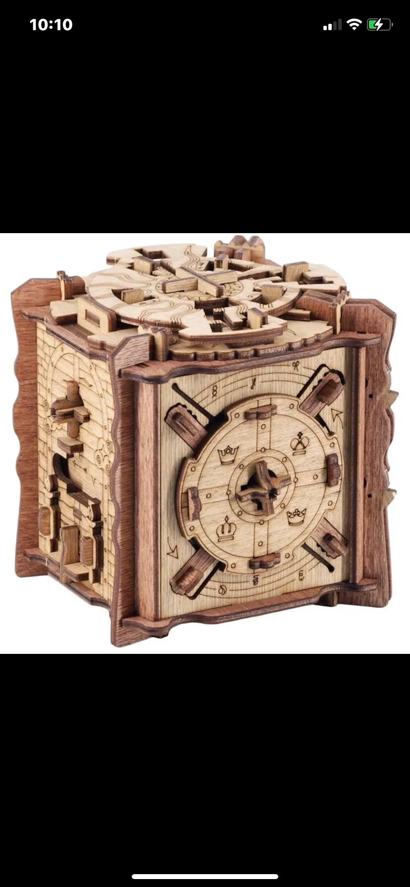 Idventure Cluebox - the Trial of Camelot - Escape Room Game - Puzzle Box -