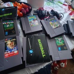 Snes Games And Controllers 