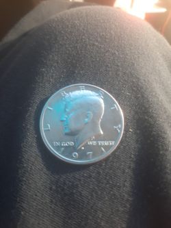 1971 D Kennedy Half Dollar With Ddr