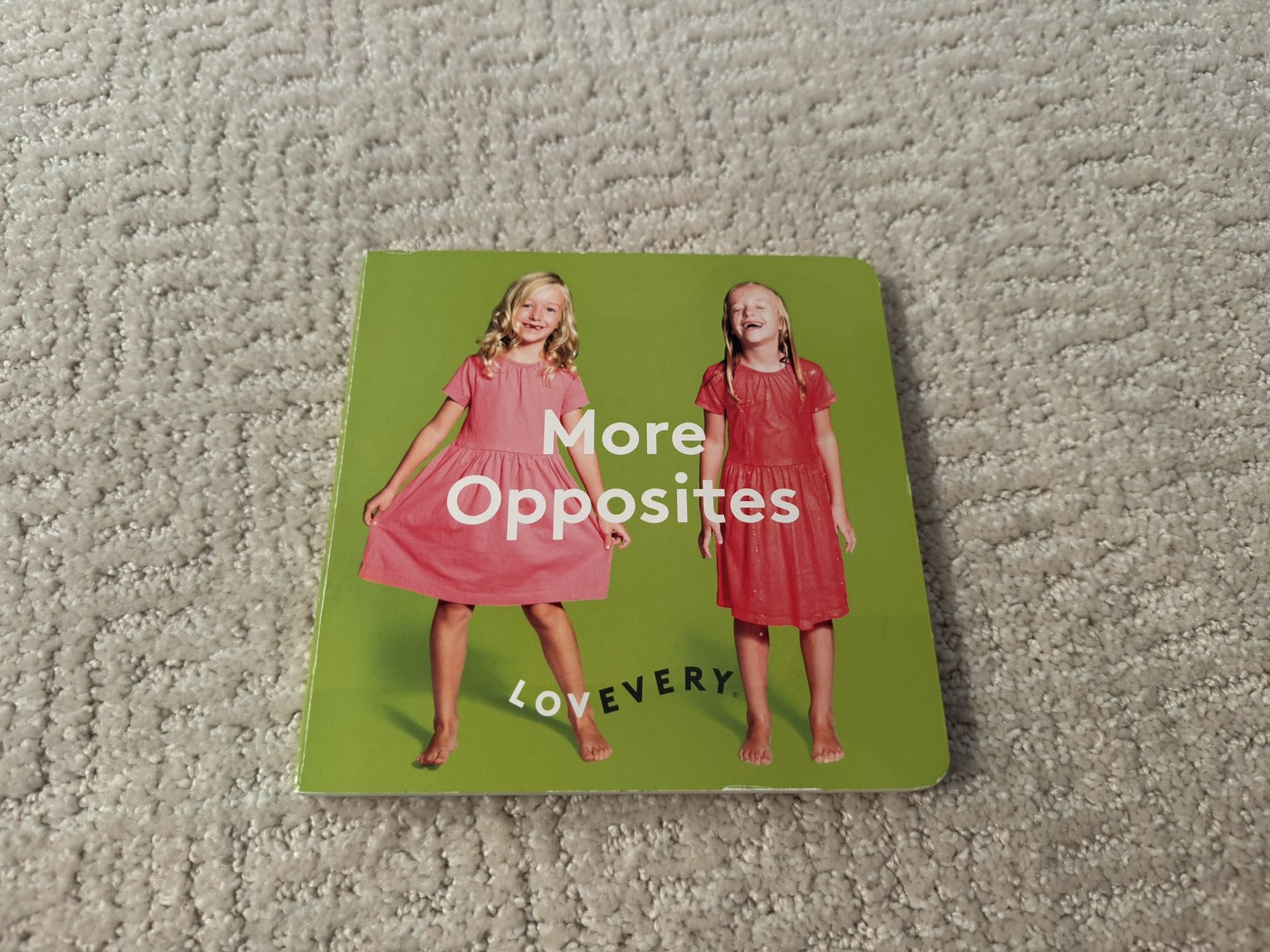 Lovevery More Opposites Board Book
