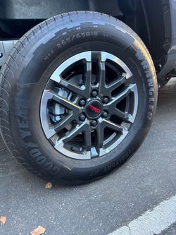 TRD WHEELS AND TIRES