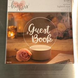 Guest Book Sign