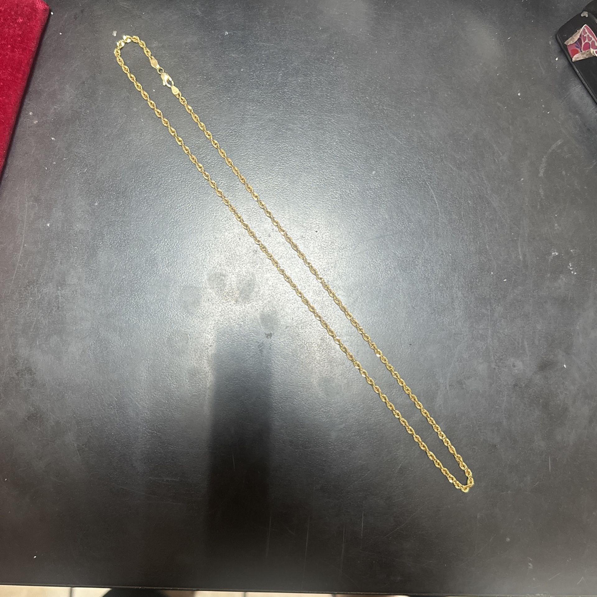 14k Gold Rope Chain