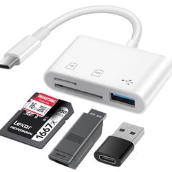 USB C SD Card Reader