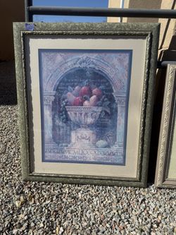 Home Interiors Fruit Frame