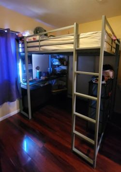 Loft Bed with desk