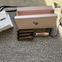 L’ange Titanium Triple Barrel Waving Iron