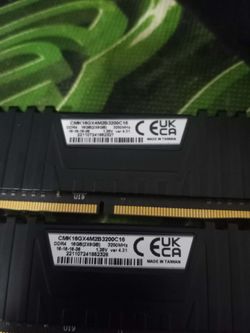 32gigs 3200mhz DDR Ram