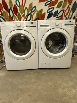 LG Washer And Dryer Laundry 