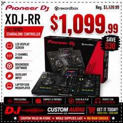 Pioneer DJ USB Controller 2 Channel Rekordbox Mixer LCD Display Screen XDJ-RR 🚨 Payment Options Available 🚨 No Credit Needed 🚨