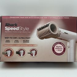 Shark Hair Dryer | SpeedStyle | No Heat Damage Hair Styling Tool | 3 Styling Tools Included (104)