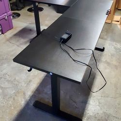 L-Shaped Standing Desk 