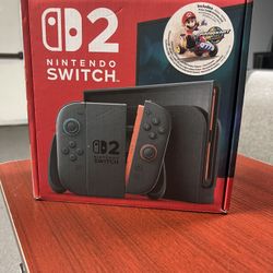 Nintendo Switch 2 + Mario Kart World + 12 Month Online