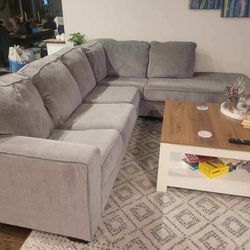 Grey Sectional Couch $300 OBO