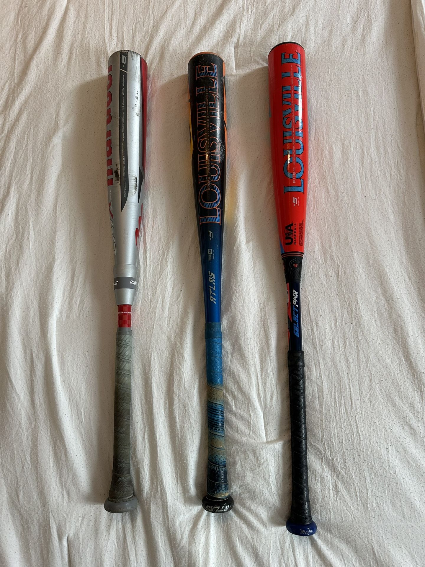 Hardly Used Bats! $125 each!
