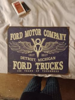 Ford Metal Poster