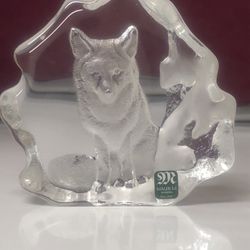 Antique Crystal With Lead Famous Walve Made In Sweden 