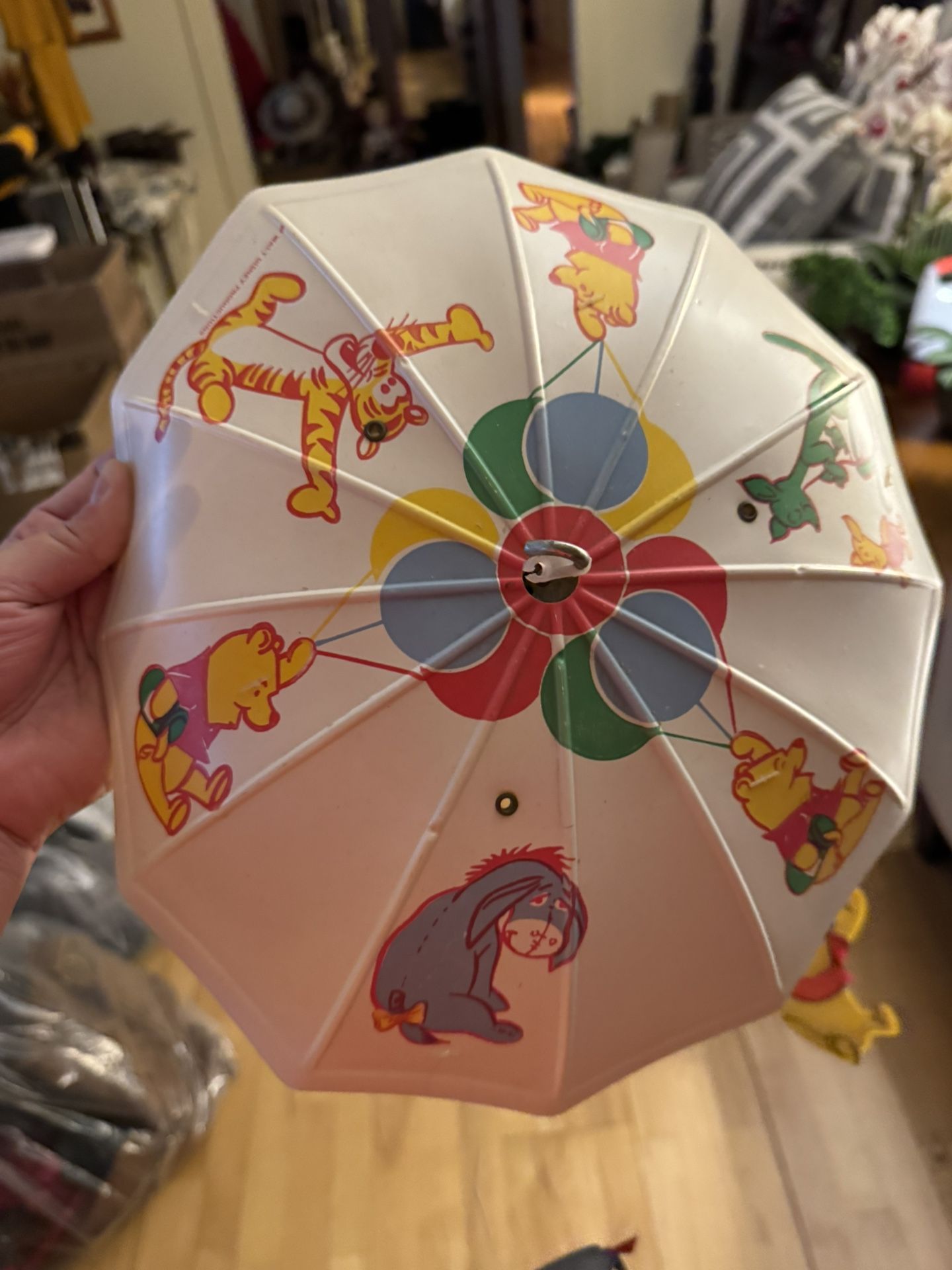 Vintage Winnie The Pooh Crib Mobile