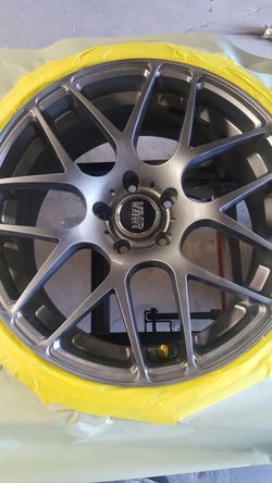 Custom painted wheels