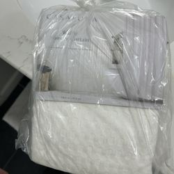 New Casaluna Waffle Weave Shower Curtain