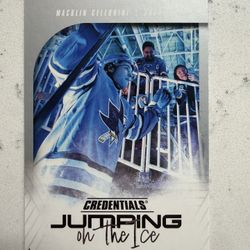 2024-25 UD Credentials - Jumping on the Ice Macklin Celebrini #JI-MC Rookie RC