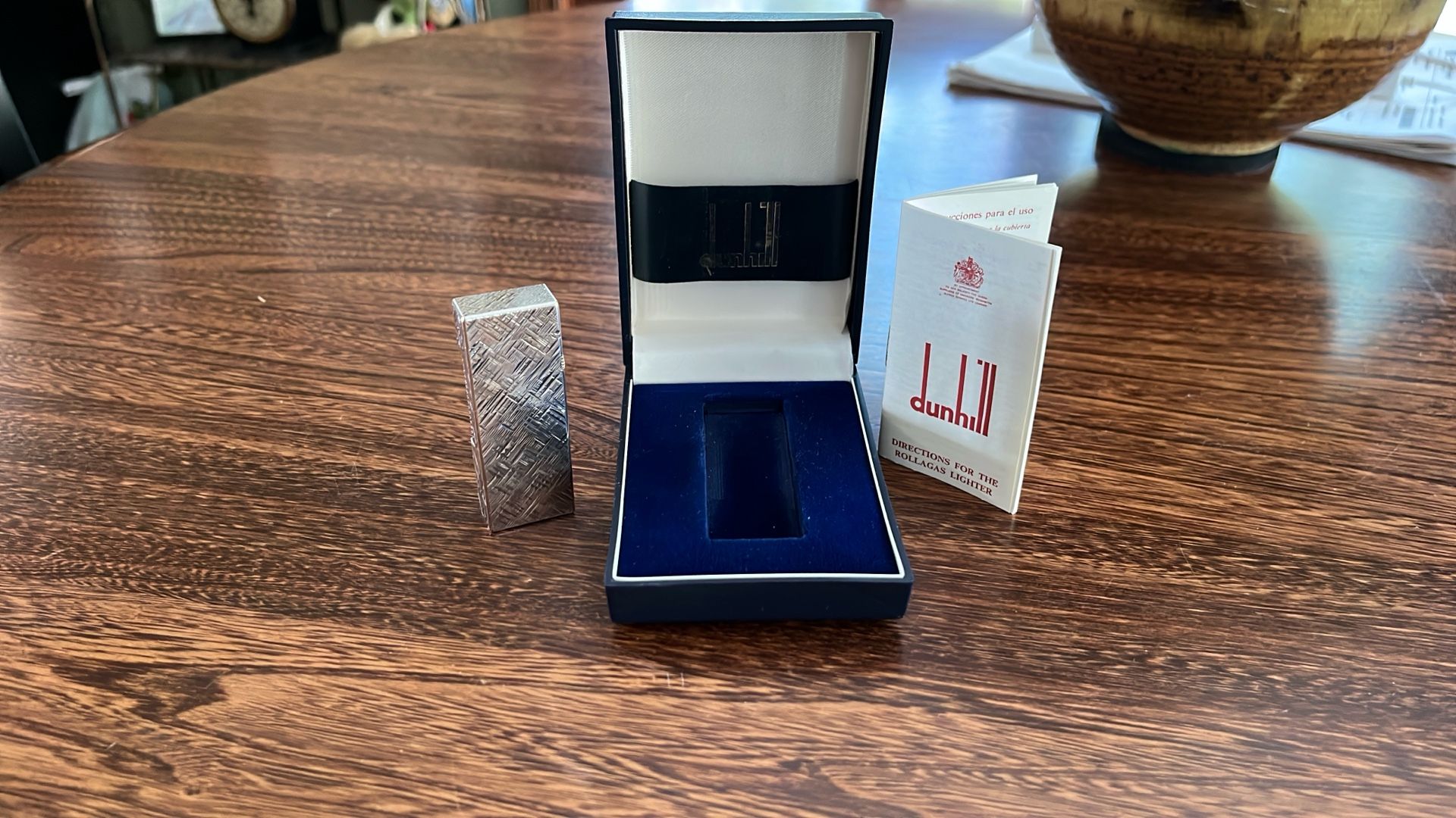 Never Used Dunhill Lighter., Mint New Cond