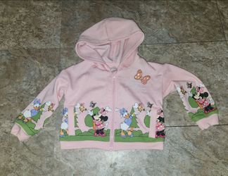 Disney Minnie mouse hooded jacket 2t