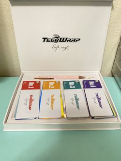 Teckwrap Vinyl Sample With Tool