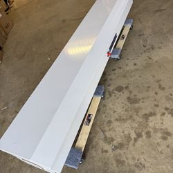 Weather Guard 165-3-04  Lo-Side Box, Steel 87"  White, 7.0 cu ft