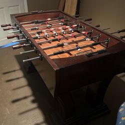 Wooden Foosball Table