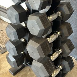 New Weight Set With Rack 5lbs To 25lbs 