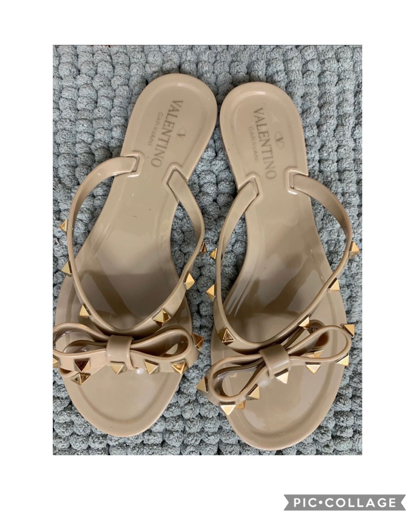 NWT Rockstud Jelly Sandals