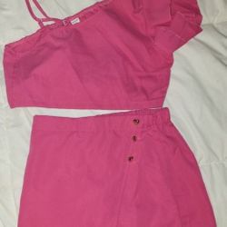 Girls Summer Set Top And Skort Size 12